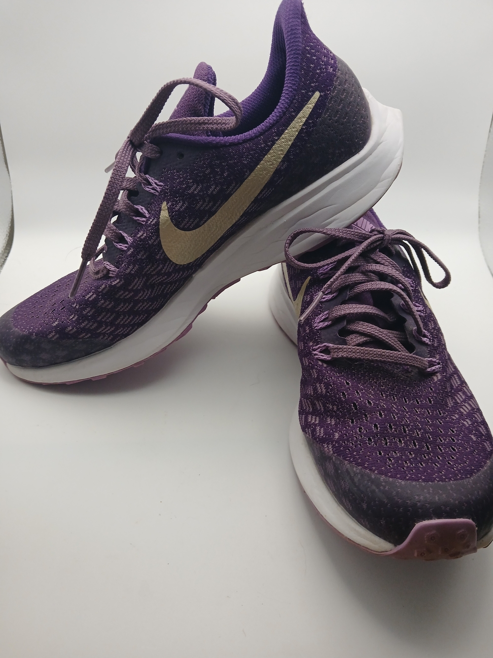Nike Air Zoom Pegasus 35 GS (Night Purple / Metallic Gold Star) AH3481-500
